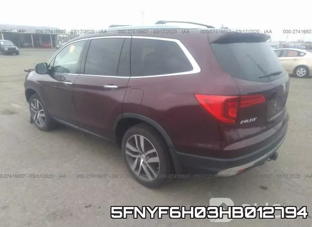 5FNYF6H03HB012794 фото 4