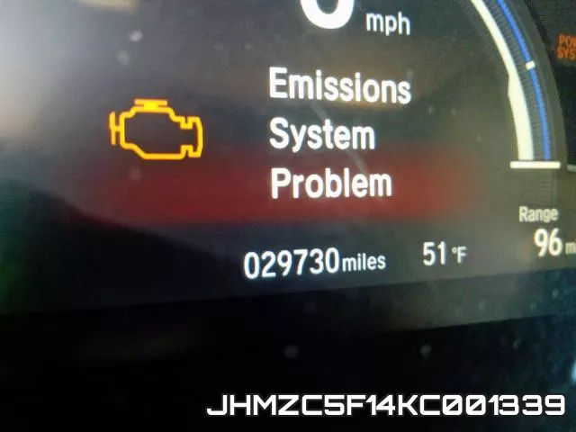 JHMZC5F14KC001339 фото 9