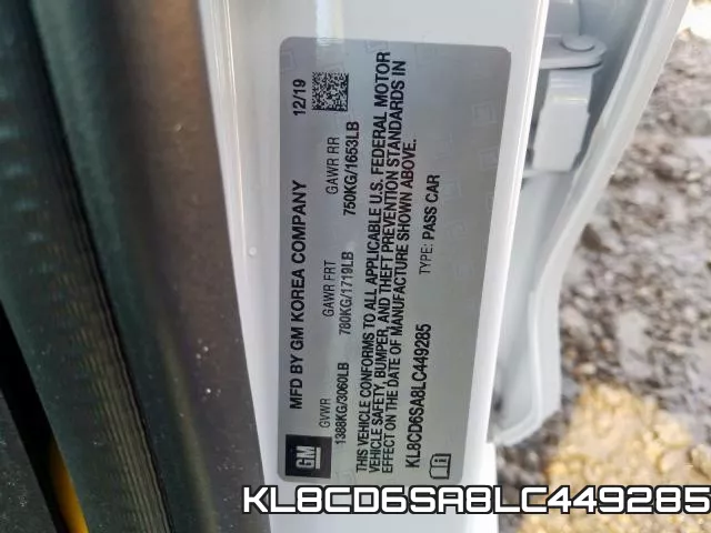 KL8CD6SA8LC449285 фото 2