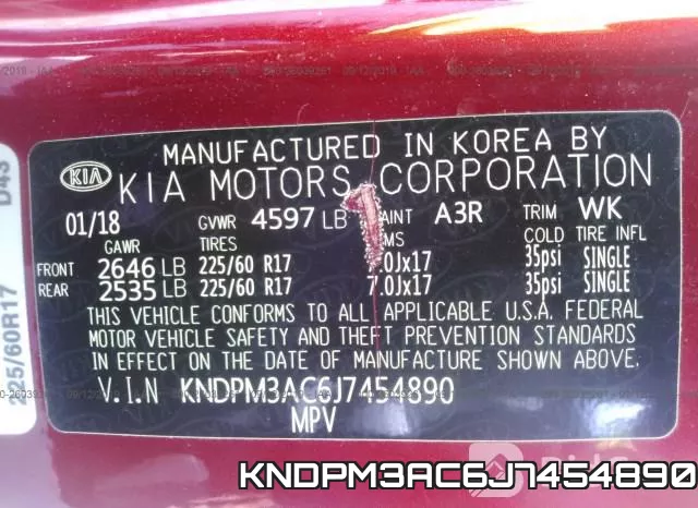 KNDPM3AC6J7454890 фото 10