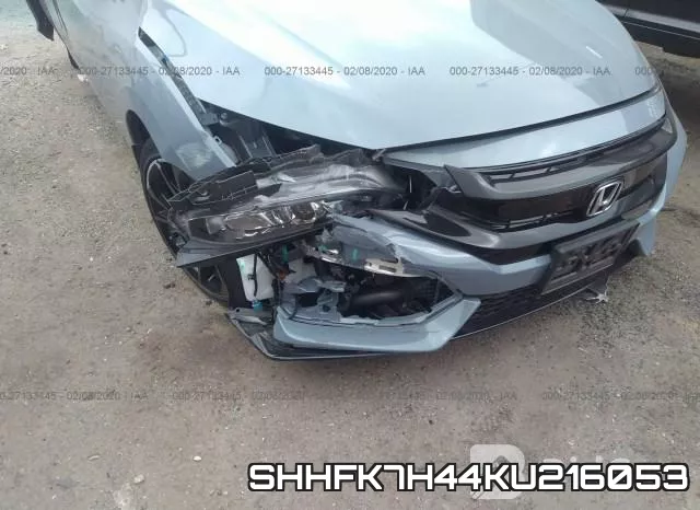 SHHFK7H44KU216053 фото 7