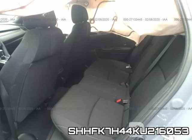 SHHFK7H44KU216053 фото 9