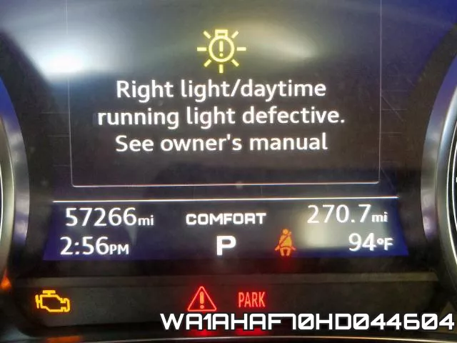WA1AHAF70HD044604 фото 9