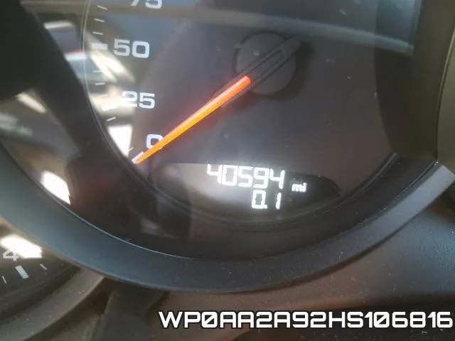 WP0AA2A92HS106816 фото 9