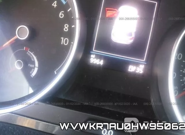 WVWKR7AU0HW950621 фото 8