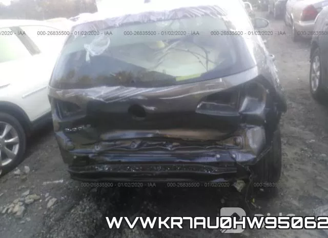 WVWKR7AU0HW950621 фото 9