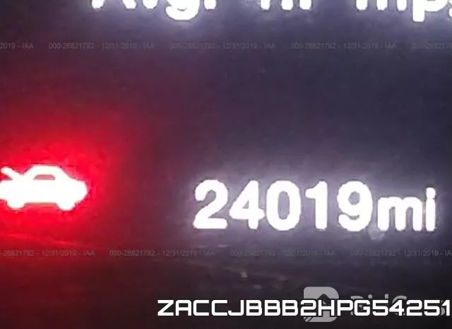 ZACCJBBB2HPG54251 фото 8