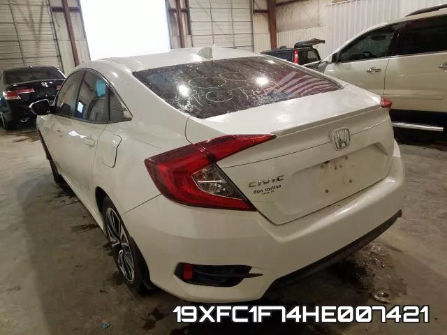 19XFC1F74HE007421 фото 4