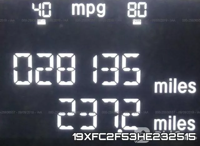 19XFC2F53HE232515 фото 8