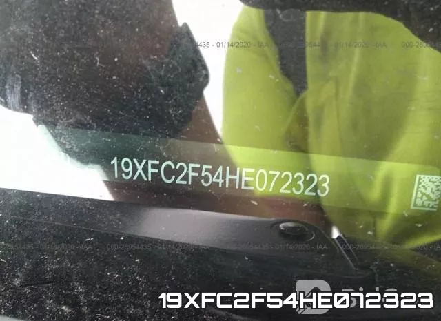 19XFC2F54HE072323 фото 10