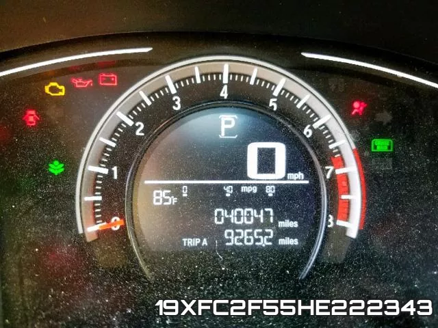 19XFC2F55HE222343 фото 9