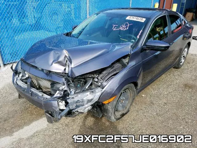 19XFC2F57JE016902 фото 3