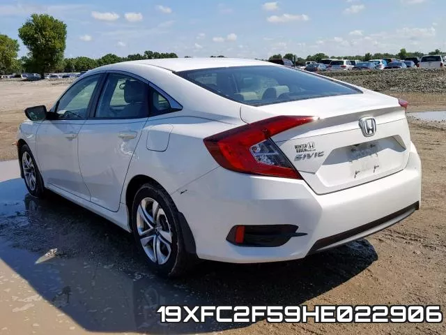 19XFC2F59HE022906 фото 4
