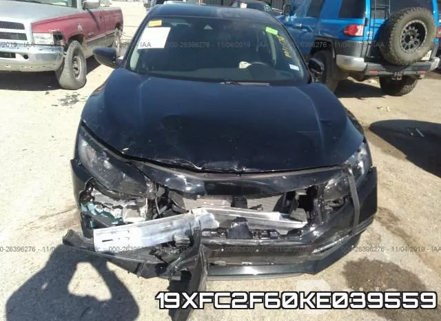 19XFC2F60KE039559 фото 7