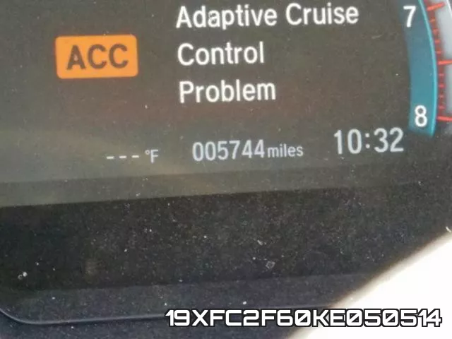19XFC2F60KE050514 фото 9