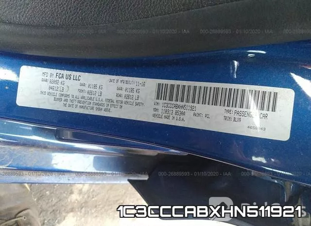 1C3CCCABXHN511921 фото 10