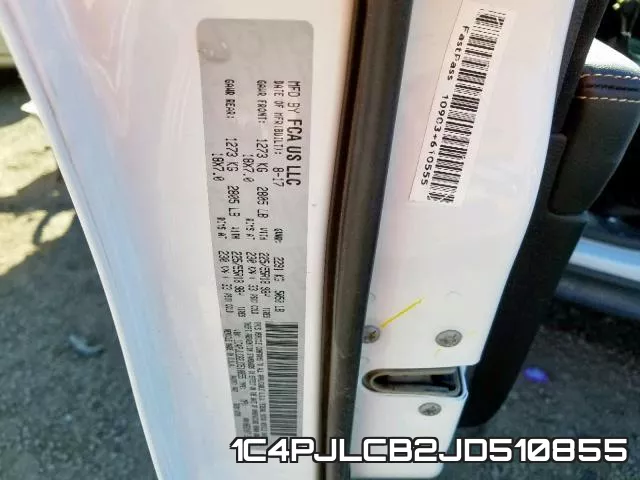 1C4PJLCB2JD510855 фото 2