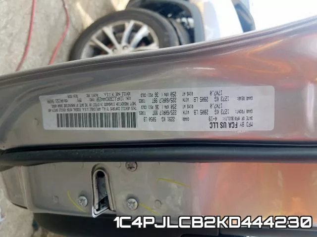 1C4PJLCB2KD444230 фото 2
