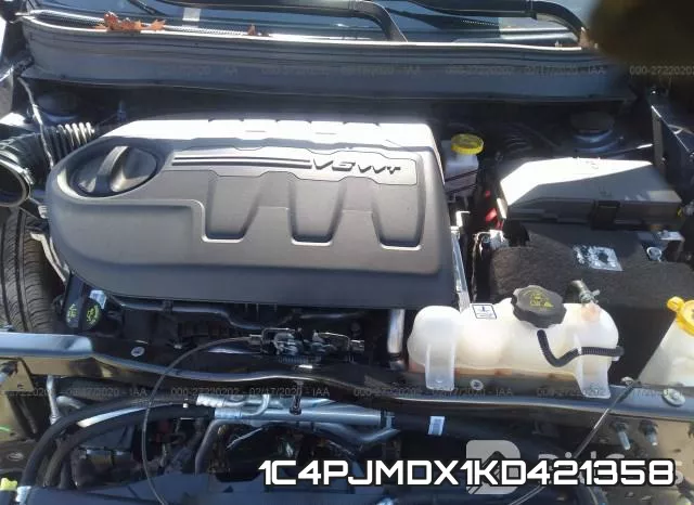 1C4PJMDX1KD421358 фото 2