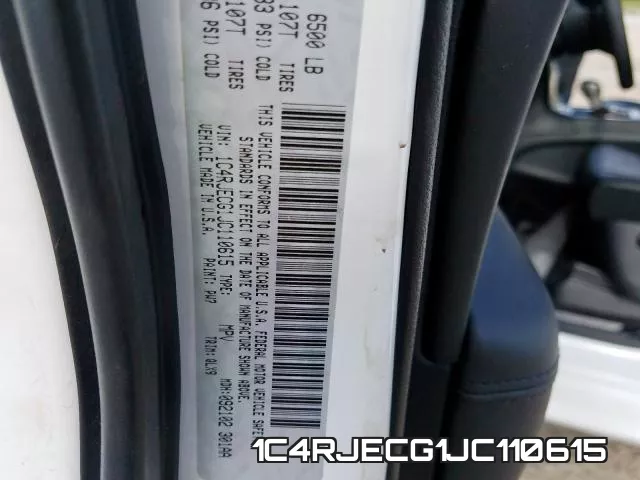 1C4RJECG1JC110615 фото 2