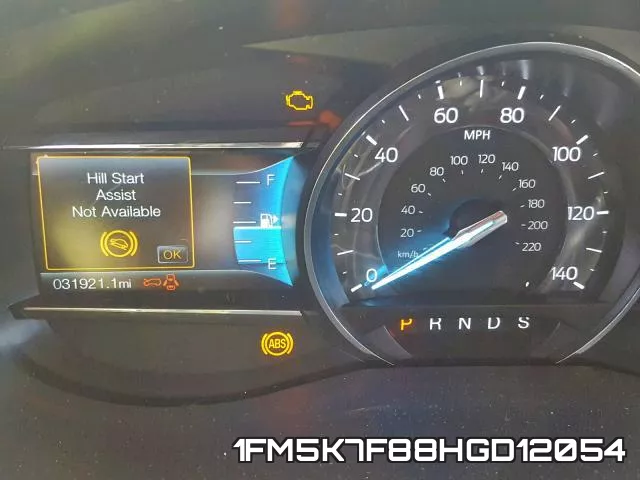 1FM5K7F88HGD12054 фото 9