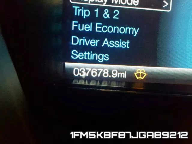 1FM5K8F87JGA89212 фото 9
