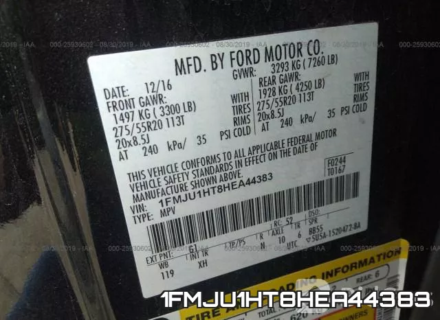 1FMJU1HT8HEA44383 фото 10