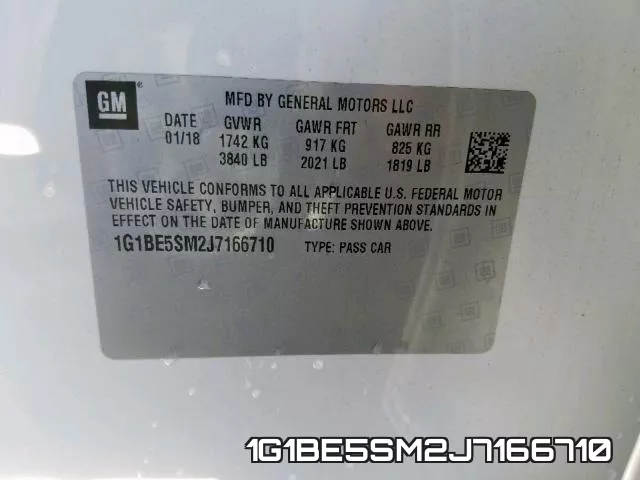1G1BE5SM2J7166710 фото 2