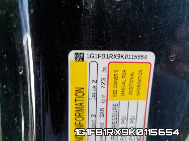 1G1FB1RX9K0115654 фото 2