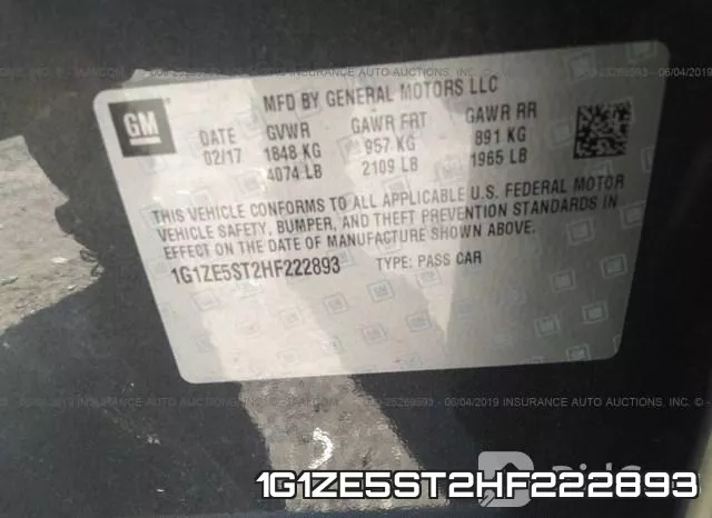 1G1ZE5ST2HF222893 фото 10