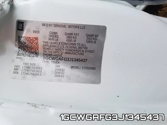 1GCWGAFG3J1345437 фото 2