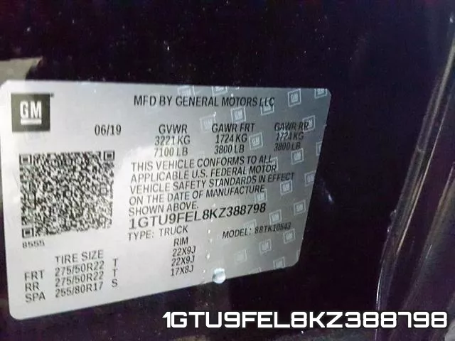 1GTU9FEL8KZ388798 фото 2