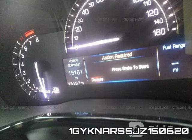 1GYKNARS5JZ150620 фото 8