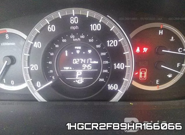 1HGCR2F89HA166066 фото 8