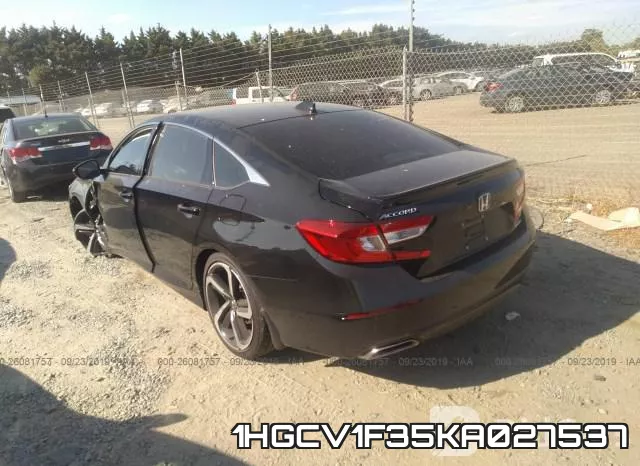 1HGCV1F35KA027537 фото 4