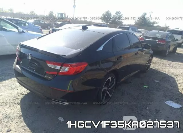 1HGCV1F35KA027537 фото 5
