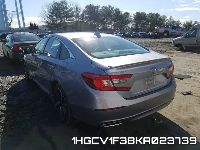 1HGCV1F38KA023739 фото 4