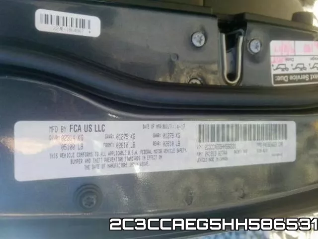 2C3CCAEG5HH586531 фото 2