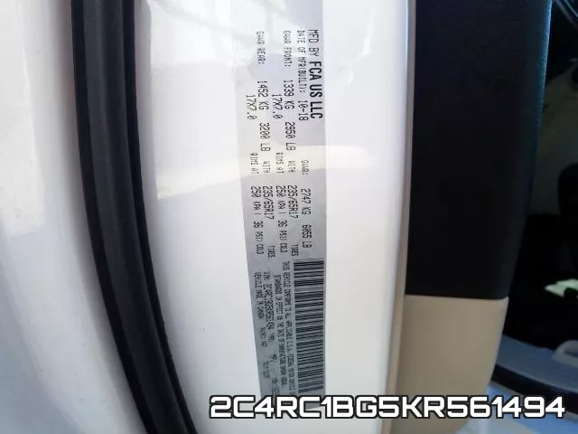 2C4RC1BG5KR561494 фото 2