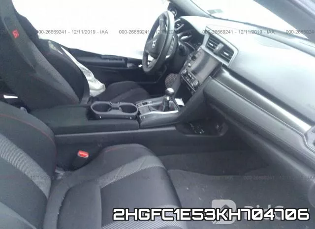 2HGFC1E53KH704706 фото 6