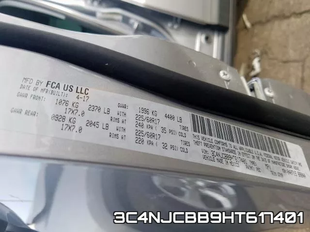 3C4NJCBB9HT617401 фото 2