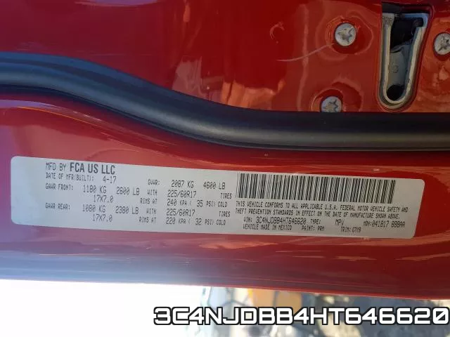 3C4NJDBB4HT646620 фото 2