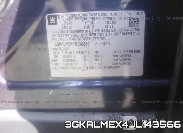 3GKALMEX4JL143566 фото 10