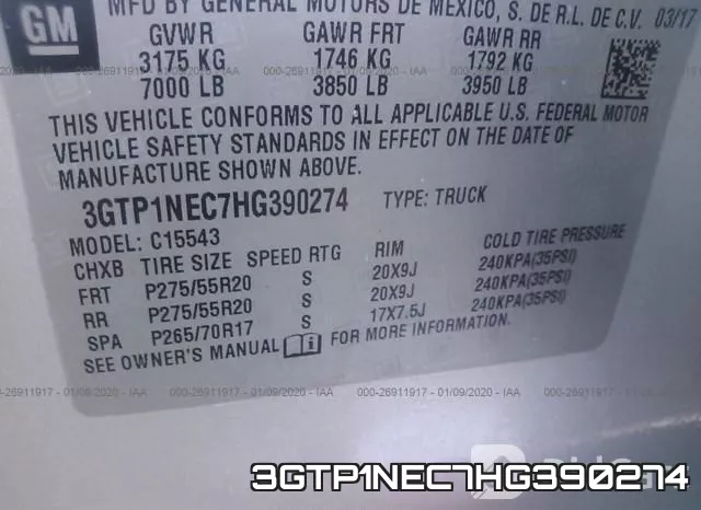 3GTP1NEC7HG390274 фото 10