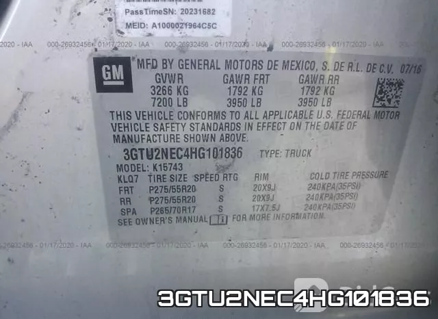 3GTU2NEC4HG101836 фото 10