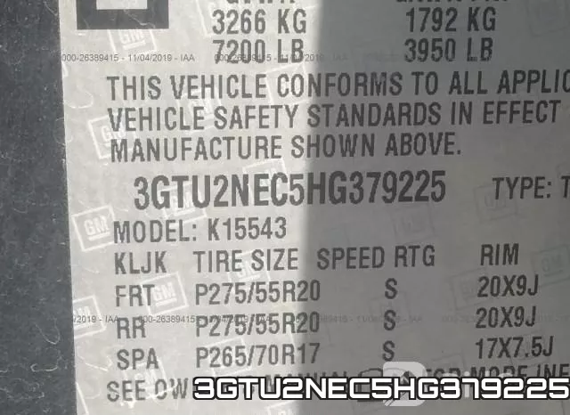 3GTU2NEC5HG379225 фото 10