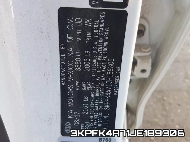 3KPFK4A71JE189306 фото 2