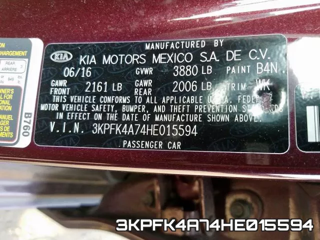 3KPFK4A74HE015594 фото 2