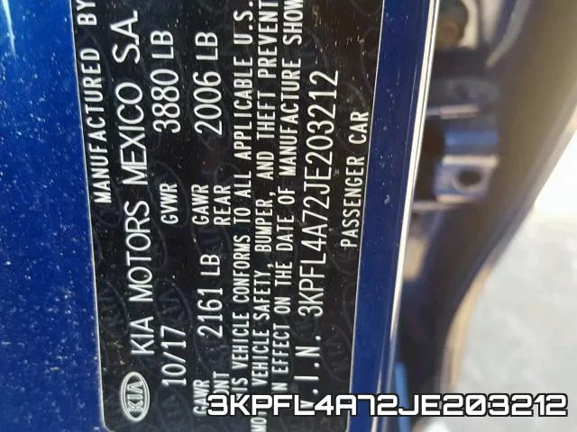 3KPFL4A72JE203212 фото 2