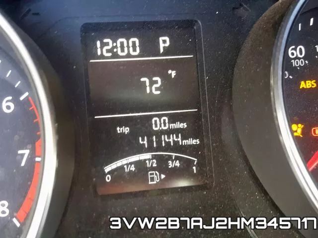 3VW2B7AJ2HM345717 фото 9